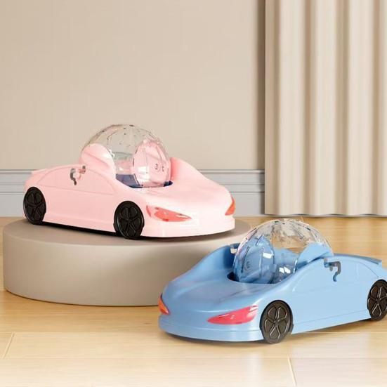 Parrot Stand Perch Toy Interactive 360 Degree Rotation Spinning Parakeet Toy