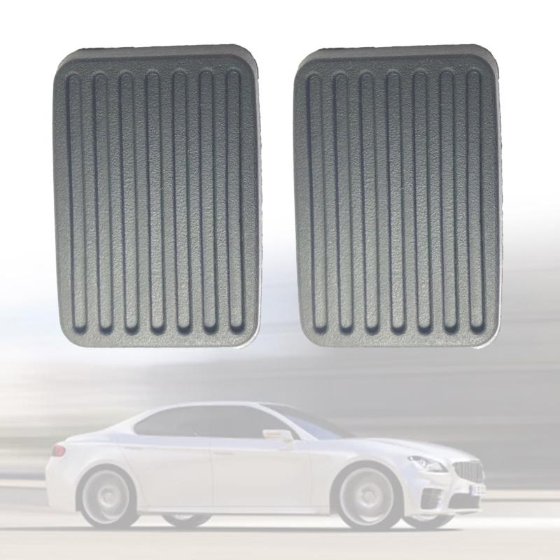 2Pcs Brake Clutch Pedal Rubber Pad for I10 Accent Getz- Elentra 3282524000 32825-24000 Clutch Pedal Pad Auto Accessories