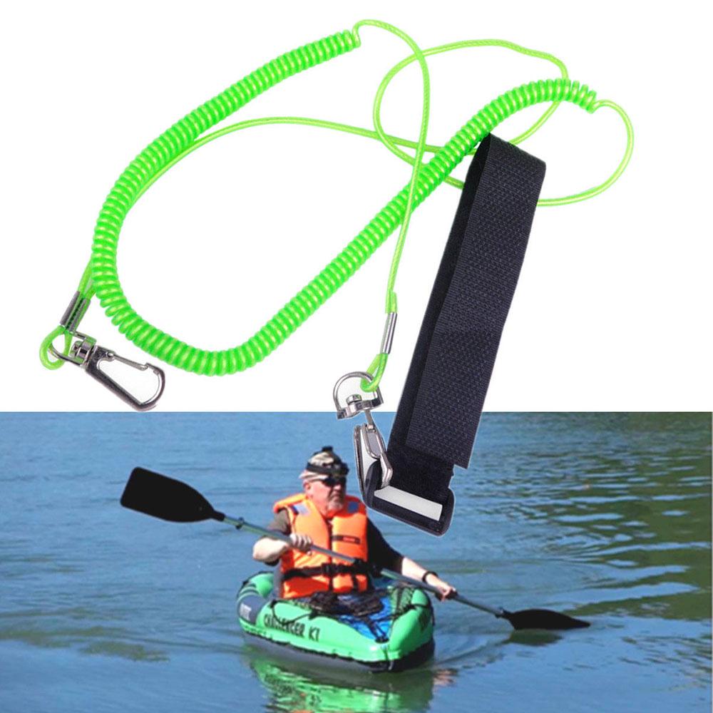 Buy Canoe Kayak Paddle Elastic Cord Wire Rope Fishing Rod Safety Rope ...