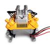 Simulation V8 Engine Cover Motor Hood Fan Radiator for  1/10 Traxxas TRX-4 TRX4 RC Crawler Car