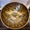 Full Moon Handmade Nepal Singing Bowl - Thickened Copper for Meditation and Yoga