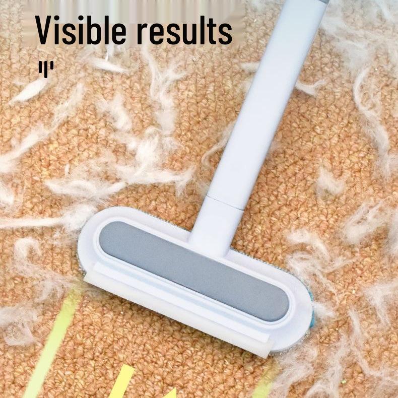 Dual-Use Cat Hair Remover Brush and Lint Roller