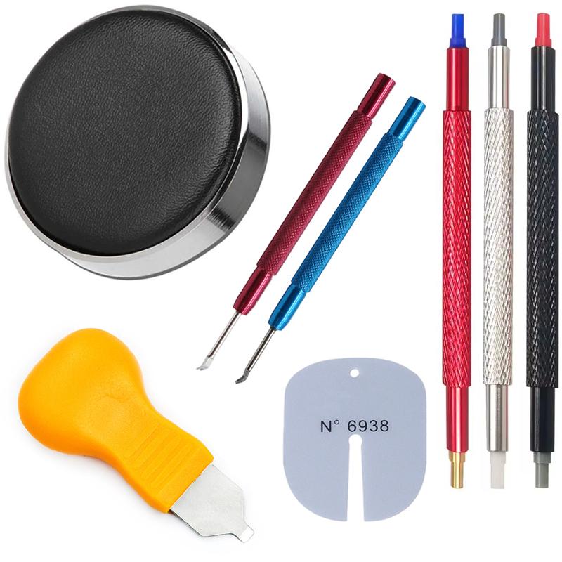 Watch Hand Pressers Pusher Fitting Set Kit Watch Needles Picker Double-ended Needle Pen Watchmaker Repair Tool Accessories Kit