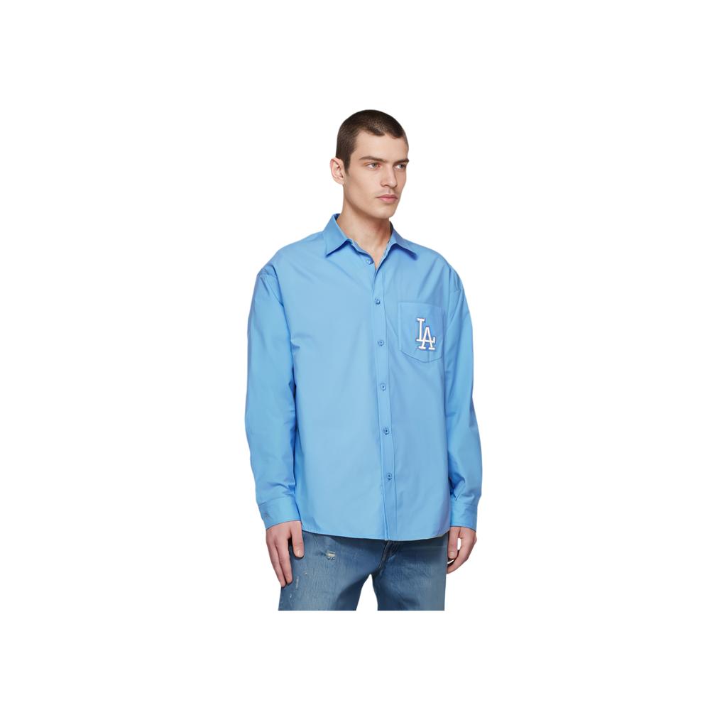 New MLB Los Angeles Dodgers Shirt Unisex Blue 3AWSM0131-07SBS