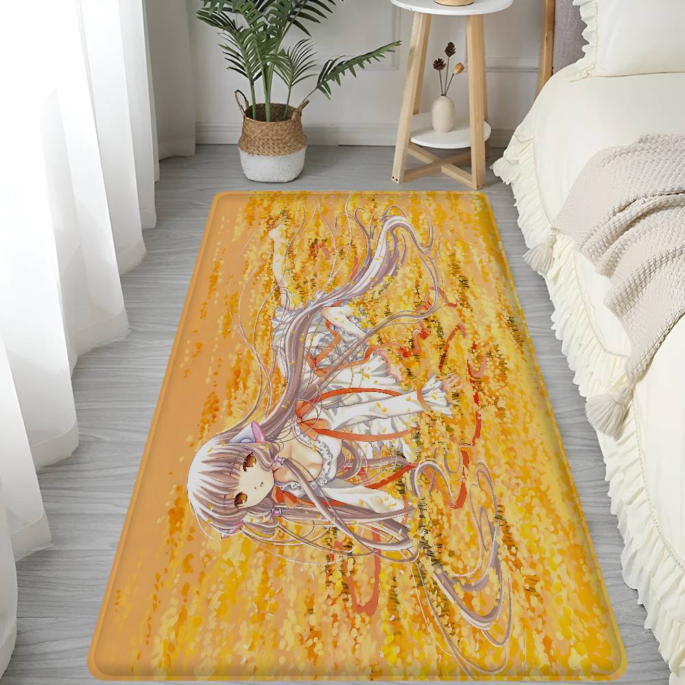 Anime Chobits Door Mat Washable Non-Slip Living Room Sofa Chairs Area Mat Kitchen Doormat Area Rug