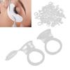 50pcs Disposable Tattoo Pigment Ring Cup Eyelash Glue Holder Cups Tattoo Accessories