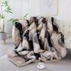 Luxury Faux Fur Blanket High-end Bed Fox Fur Blankets For Beds Plaid on The Sofa Cover Decoration Home Blankets And Throws