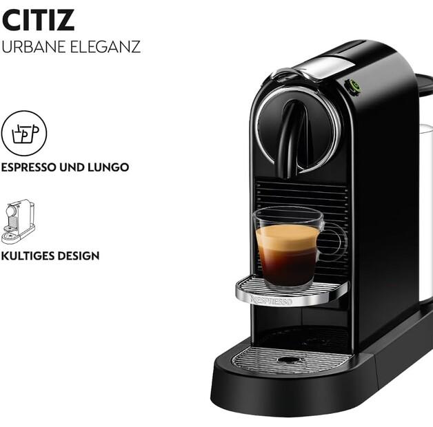 Capsule Coffee Machine DeLonghi EN 167.B Citiz Black