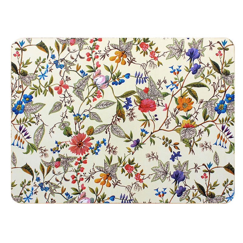 Set de table en liège William Morris 4 pièces