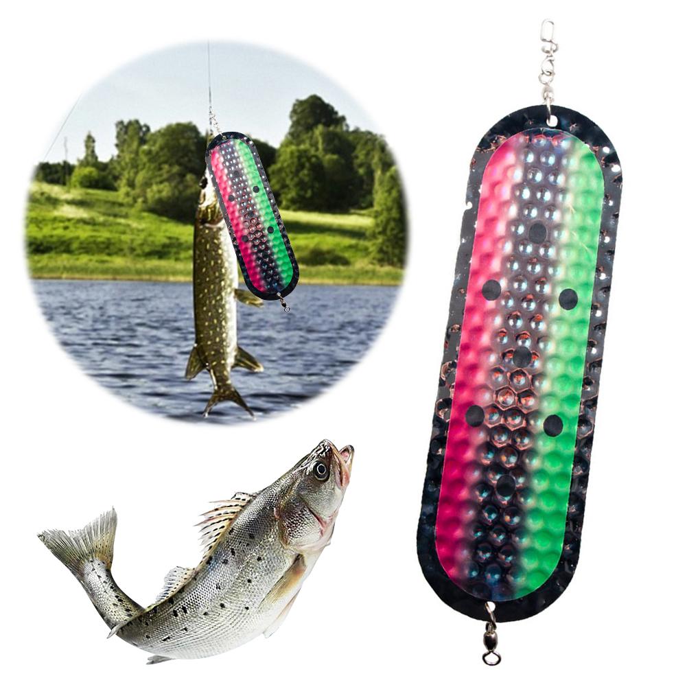 Trolling Fishing Diving Flash Board Salmon Fishing Flasher Bait Lure Flasher for Trolling Salmon Fishing Accessories