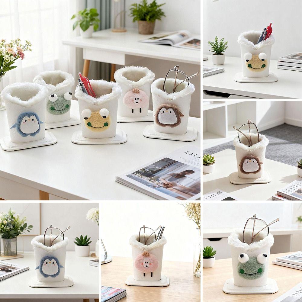 Plush Eyeglass Stand Leather Glasses Shelf Fashion Sunglass Holder  Sunglass