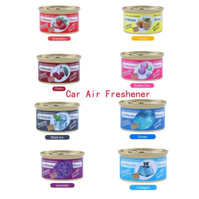 Car Air Fresheners Perfume Car Flavoring Canned Wood Blocks Coffee Flavor Long-Lasting Auto Aromatherapy Car Deodorant Supplies