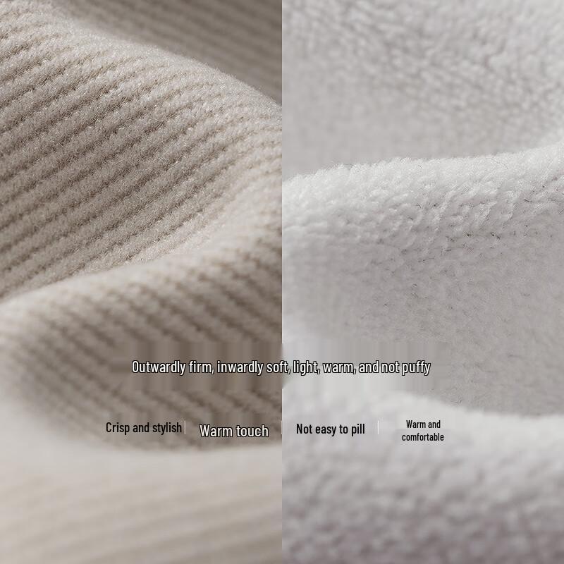 Chuyu Women's Plush Lined Straight Slit Winter Trousers