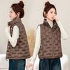 Jacket Women'S Autumn Large Size Short Warm Sleeveless Top