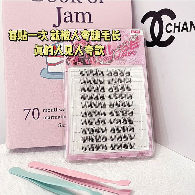 LuxeFlutter - Curl Multipack False Eyelashes Cluster