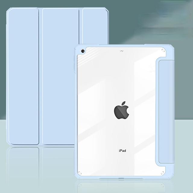 

Чехол для iPad 10,2 дюйма, 2020, 2019, 2021, чехол-держатель для умных карандашей, чехол-подставка для iPad 8, 7, 9-го поколения iPad10.2 7th 8th 9th светло-синий