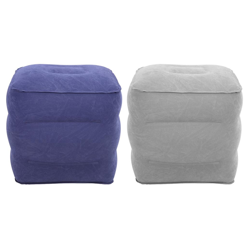 Nafukovací opěrka nohou Pohodlná ergonomická přenosná cestovní opěrka nohou do letadla a auta