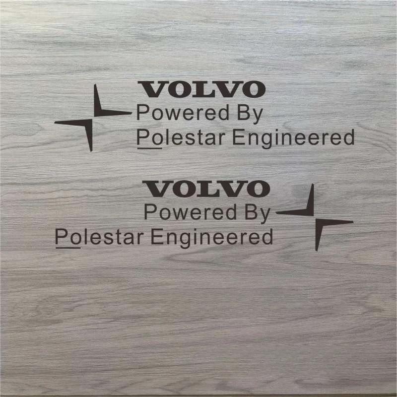 Personalized Car Front Personality Static Sticker Waterproof Static Decal For Volvo Polestar S60 XC60 S40 XC40 XC90 V60 S80 V90
