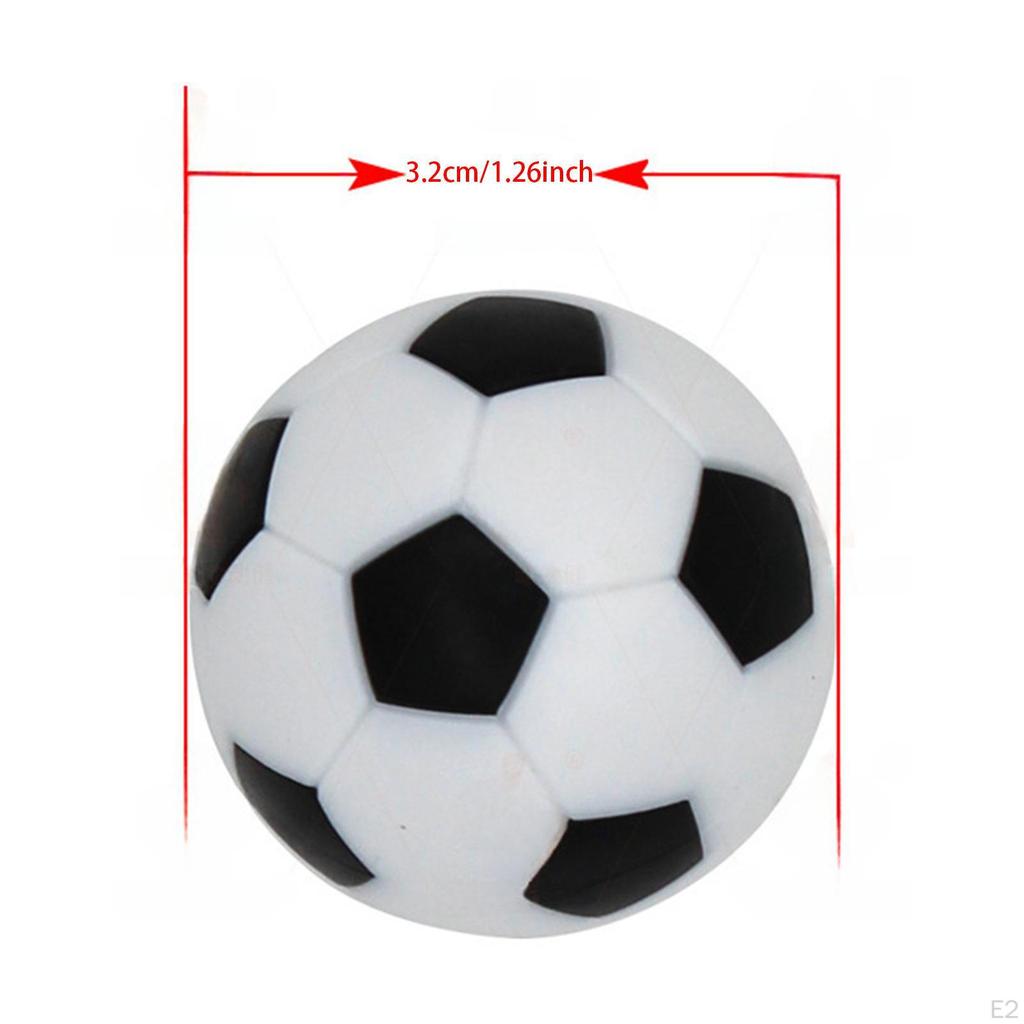 Fotbollsbord Bollar för Officiellt Bordsspel Dekor Dekorationer Litet Tillbehör Ersättning Bord