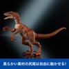 Mattel Jurassic World Hammond Collection Velociraptor Tiger Figure for Moving Dinosaur Approximately Inches Ages 8 and JDJ09 Kids, Toy, Large, 7.5