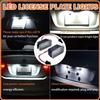 2X Canbus LED License Number Plate Light For Ford Fiesta Focus S-MAX C-MAX Grand Mondeo Kuga Galaxy Jaguar XJ Car Accessories