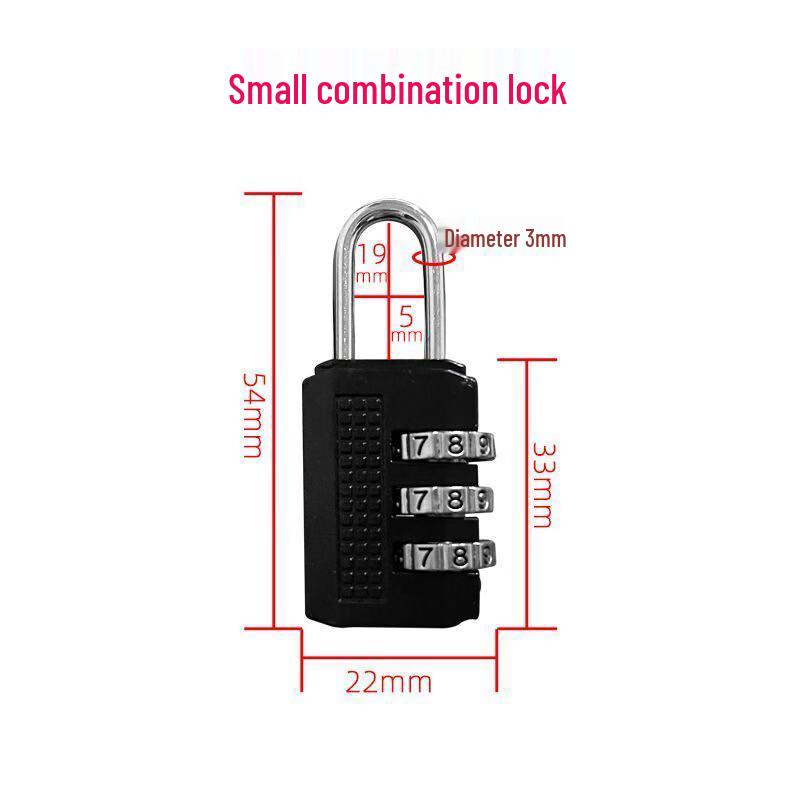 Milin Combination Padlock Small