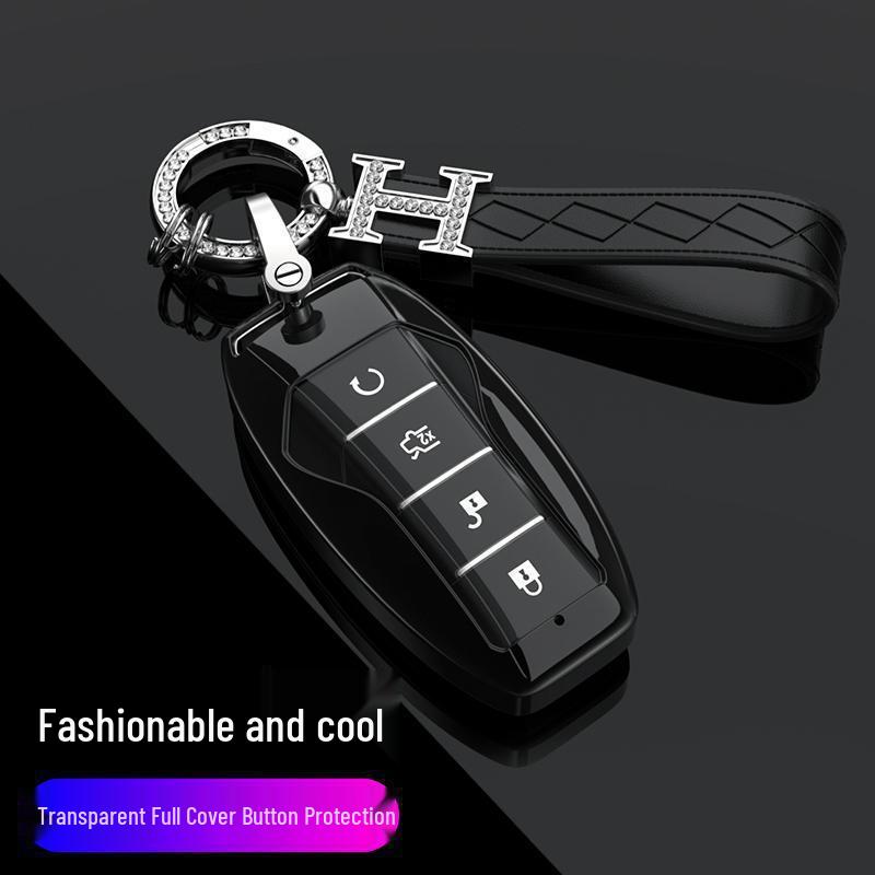 Mercedes Tengshi X Electric Car Key Case Shell - Remote Control Accessory D9 Key Decoration