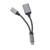 USB C To USB3.0 OTG Adapter Cable Fast Stable Transfer Aluminium Alloy Fast Charging for Computer Ph