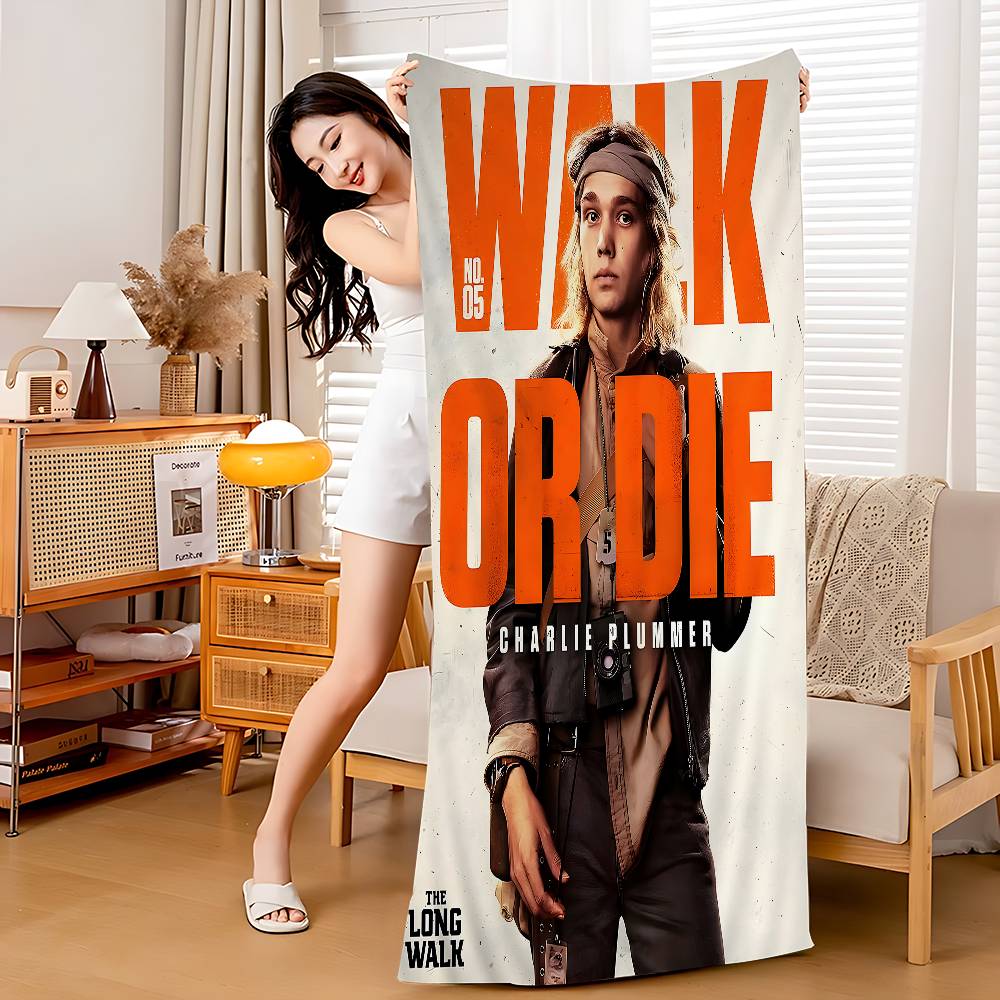 Dystopian Movies T-The Long Walk-MT Beach Towel Colorful Bath Towels For Girl Microfiber Quick Dry Sand Free Beach Yoga W30*H60(CM)