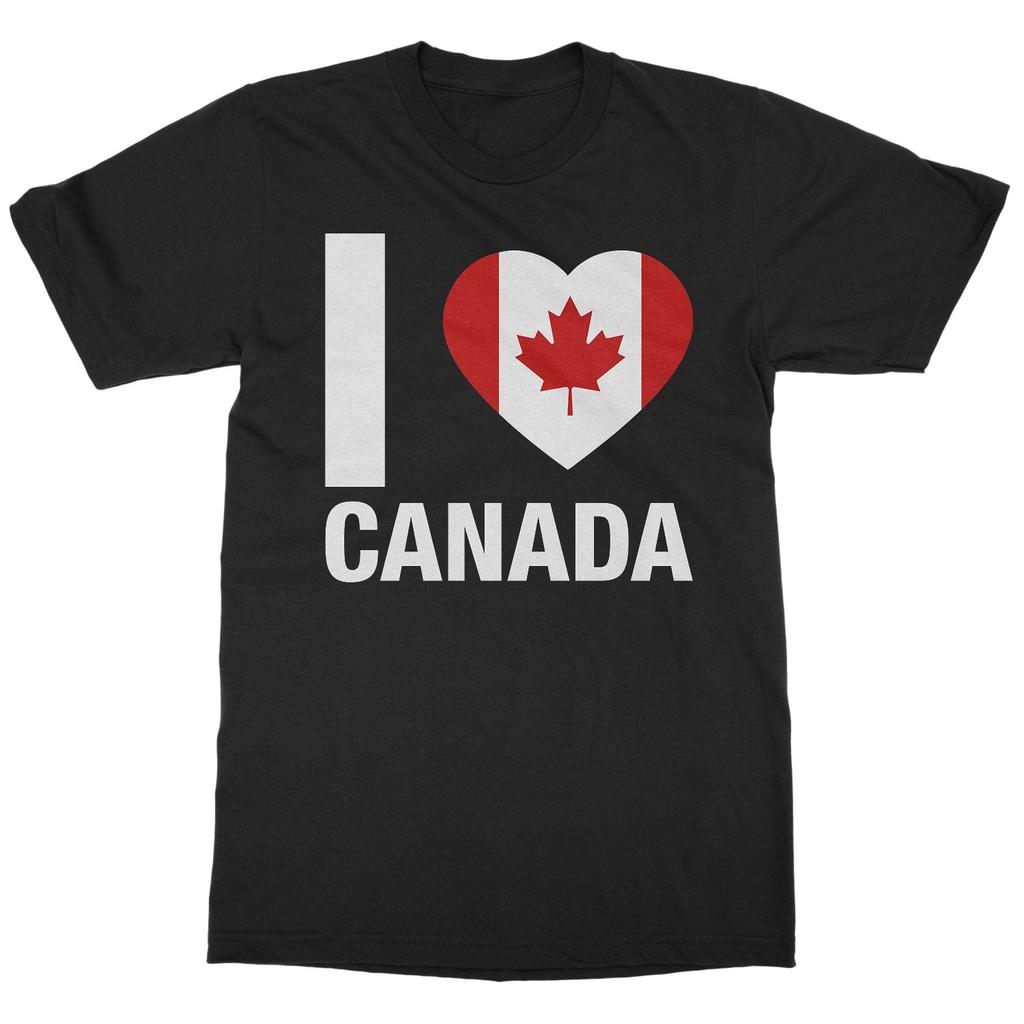 Canada Day - I Love Canada Canadian Flag Dominion Day Unisex T-Shirt