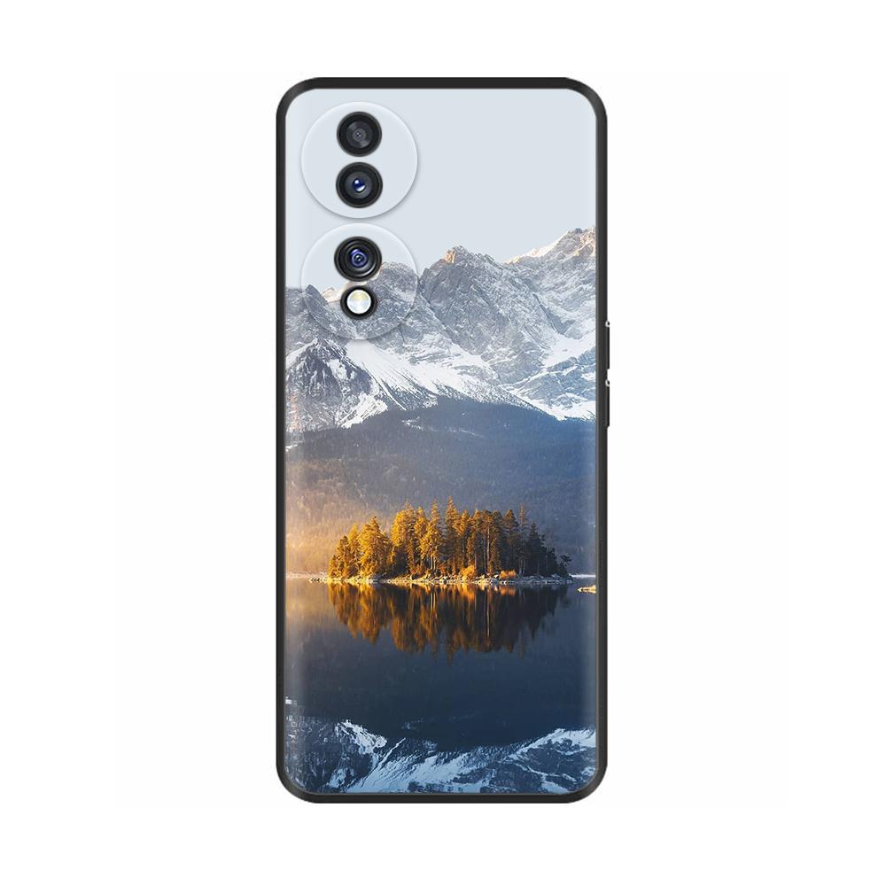 For Honor 70 5G Case Silicone Back Phone Cover For Honor 70 Pro Phone Cases Cute Flower Coque Funda for Huawei Honor 70 Pro Plus