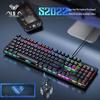 AULA S2022 Wired Backlit Mechanical Gaming Keyboard