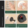 Stainless Steel No-Drill Suction Cup Hook for Kitchen & Bathroom Towels and Clothes