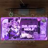 Mousepad HSR Silver Wolf LV.999 Honkai Star Rail PC Gaming Keyboard Mouse Pad Anime Girl Kawaii Office XXL HD Printing Desk Mat