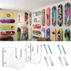 Non-slip Skateboard Display Rack Wall Mount Storage Holder Skateboard  House Living Room