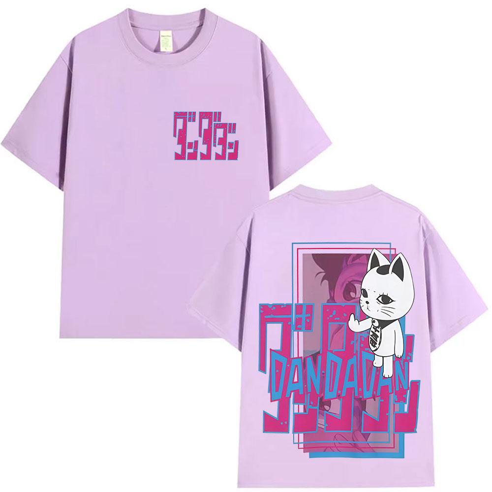 Japanese Anime Dandadan Turbo Granny Tshirt Men Womens Fashion Aesthetic T Shirts ONeck Loose Short Sleeve T Shirt Streetwear