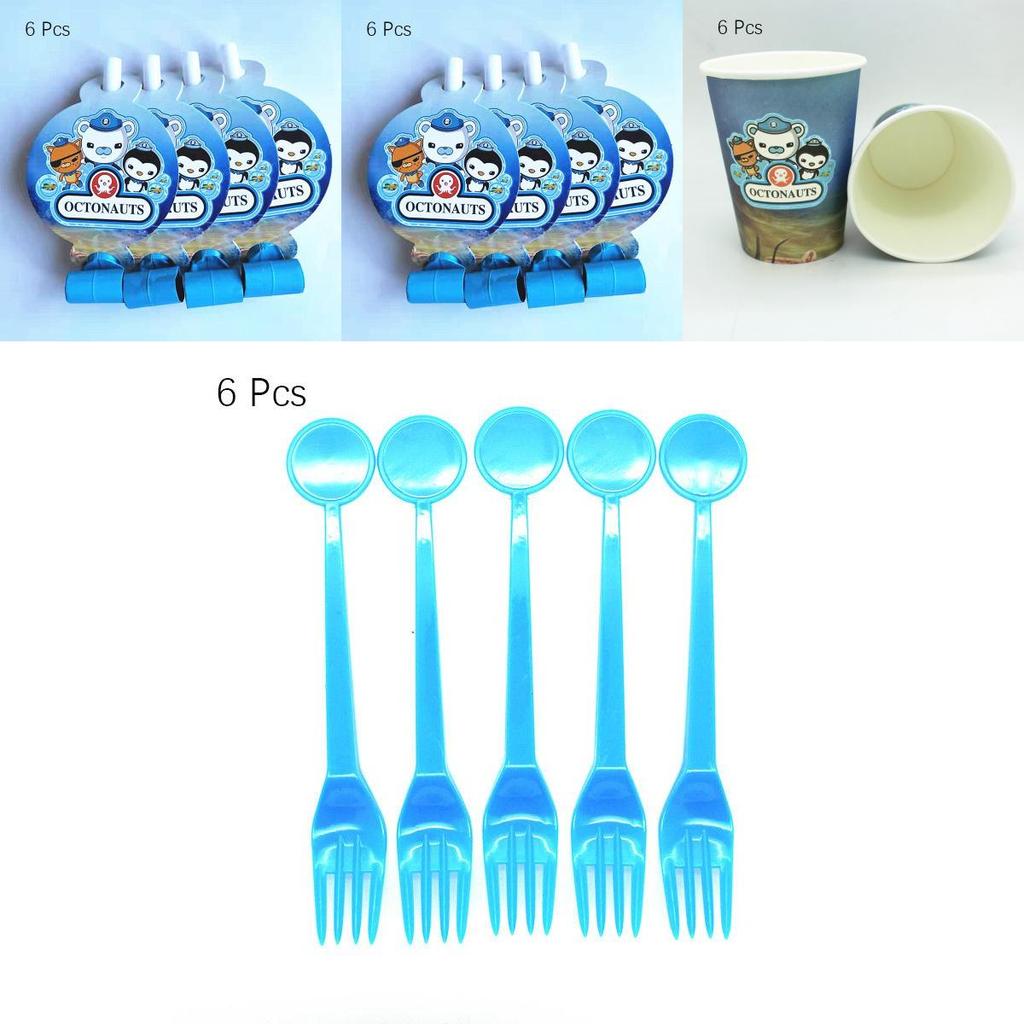 Colorful Octonauts Kids Birthday Party Supplies Set For A Joyful Celebration