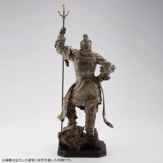 Kaiyodo Art Pla Shitenno Statue Kōmokuten Height approximately 160mm Non-scale Unpainted Unassembled Plastic Model Kit AP013