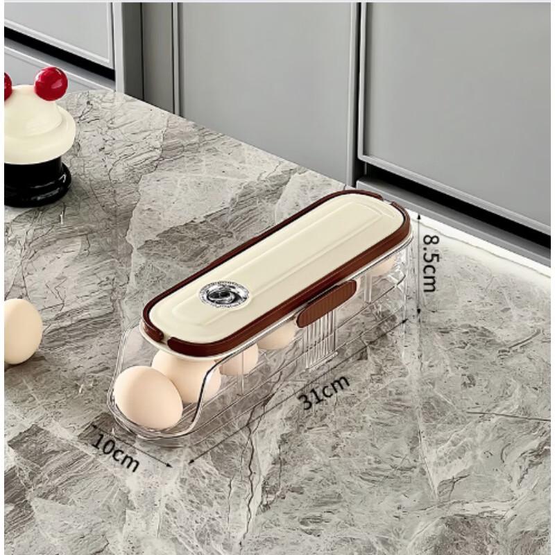 AKIRO Refrigerator Rolling Egg Dispenser