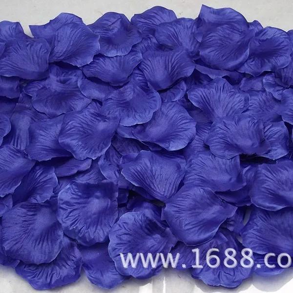 100/1000 Stück Künstliche Falsche Rosenblätter Bunte Simulation Seidenrosenblätter Für Valentinstag Hochzeitsparty Romantische Dekoration