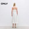 Only 2025 Spring V-Neck Off-Shoulder A-Line Maxi Dress