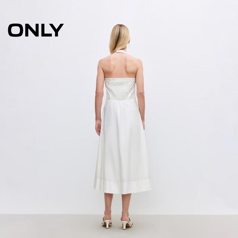 Only 2025 Spring V-Neck Off-Shoulder A-Line Maxi Dress
