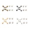 Jeans Fastening Buckle Alloy Adjustable Tighten Button for Loose Pants Jeans Waist Tightener Pin