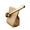 Stainless Steel Coffee Spoon with Clip Coffee Weighing Measuring Spoon Barista Coffee Accessories Scoop Spoon