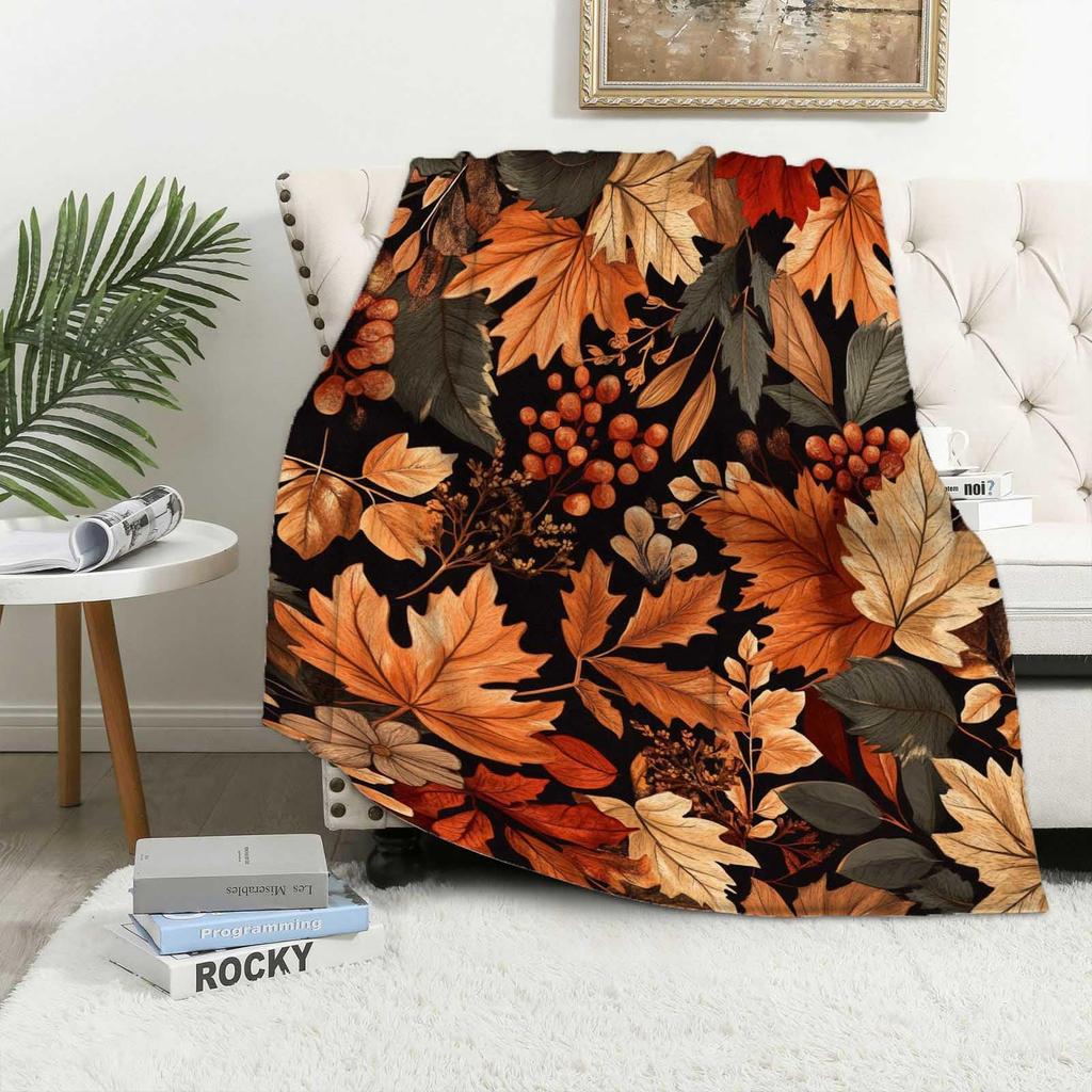 Starry Night Lion digital-printed polyester Bedroom velvet flannel soft sofa cover blanket Fleece soft cover blankets for beds
