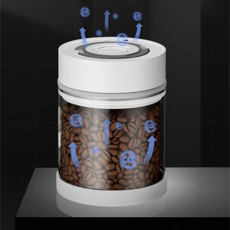 Automatic Vacuum Sealer Practical Food Storage Container Convenient Glass Sealed Tank for Household and Office Use