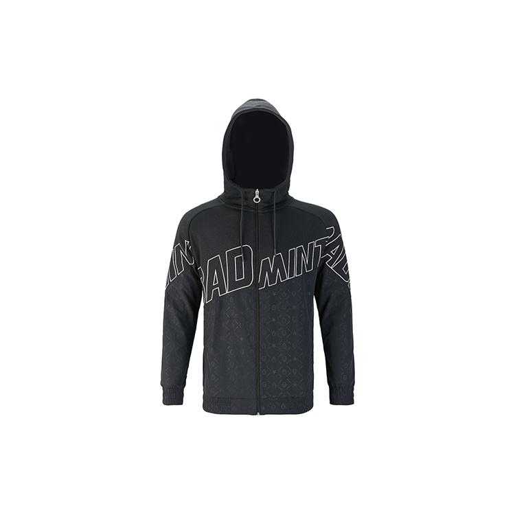 Li Ning Jackets Men's Black Hooded Moderate AWDQ829-2