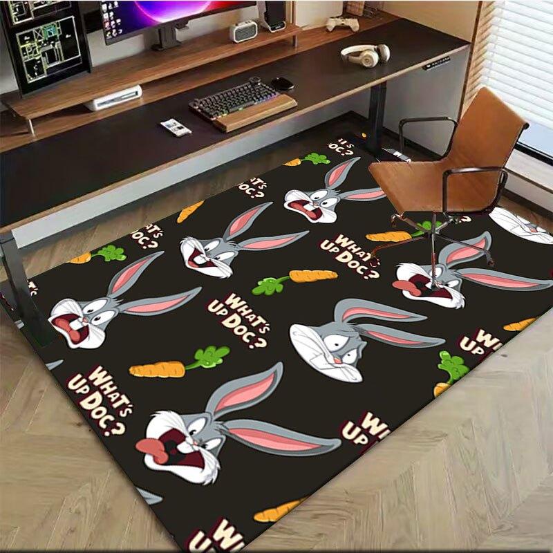 "Looney Tunes Bugs Bunny 'Che c'è, Dottore?'' Custodia per Telefono Cover"Tappetino da Ufficio Decorazione per la Casa Regalo per Halloween e Natale LD113