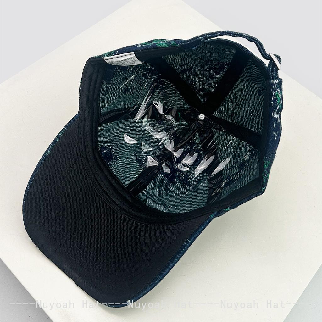 New Men Women Personal Irregular Pattern Baseball Hats Sunshade Travel Versatile Outdoor Peaked Caps Retro Fashion Ins Casual