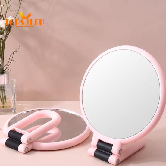 Magnifying Makeup Mirror - Foldable Handle, Portable, 1x15x, Stylish Compact, Versatile Makeup Mirror